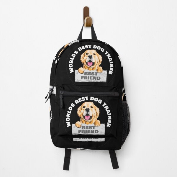 Item preview, Worlds Best Dog Trainer - Labrador Best Friend - Round Sticker Black designed and sold by NoMatterLab.