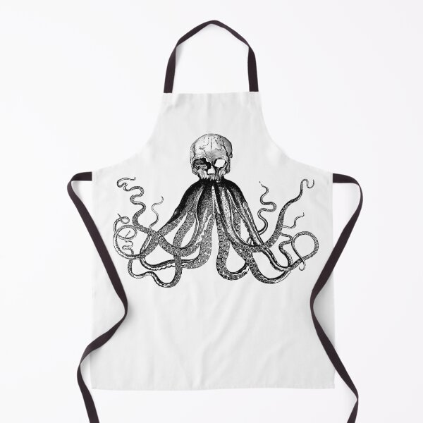 Item preview, The Octoskull - Octopus - Skull designed and sold by Vintagepete.