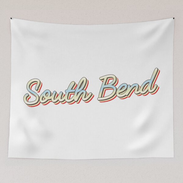 Item preview, South Bend College Town Script 1 designed and sold by Lokalista.
