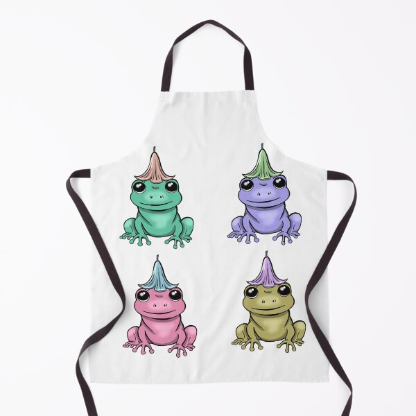 Item preview, Fancy frog with a flower hat designed and sold by PurpleTurtle8.