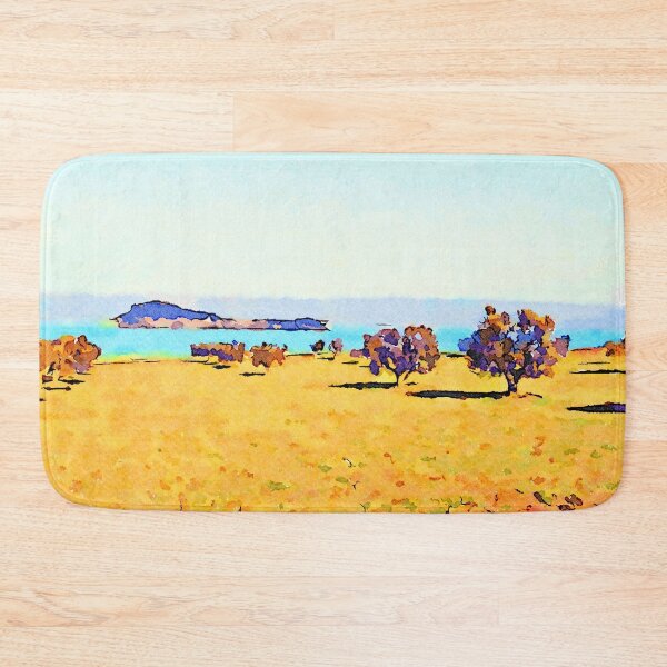 Item preview, Bracciano: landcsape countryside with lake and isle designed and sold by Giuseppe Cocco.