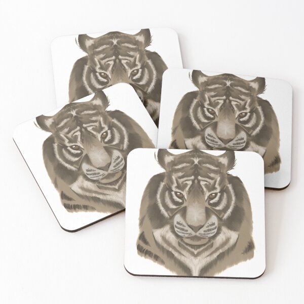 Item preview, Sketched tiger designed and sold by summerspirit.