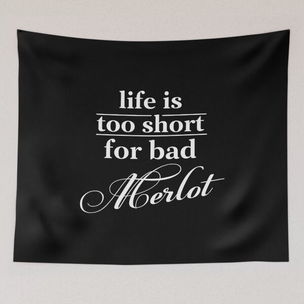 Item preview, Life is too short for bad Merlot wine designed and sold by angelisart.