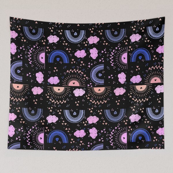 Aperçu de l'œuvre Motif arc-en-ciel mignon 19 créée et vendue par Creative Colors99.