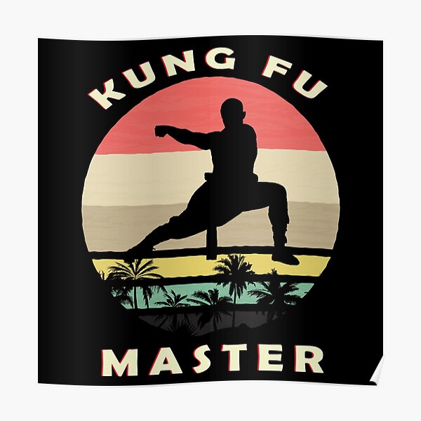 Posters Sur Le Theme Shaolin Kung Fu Ma C3 Aetre Redbubble