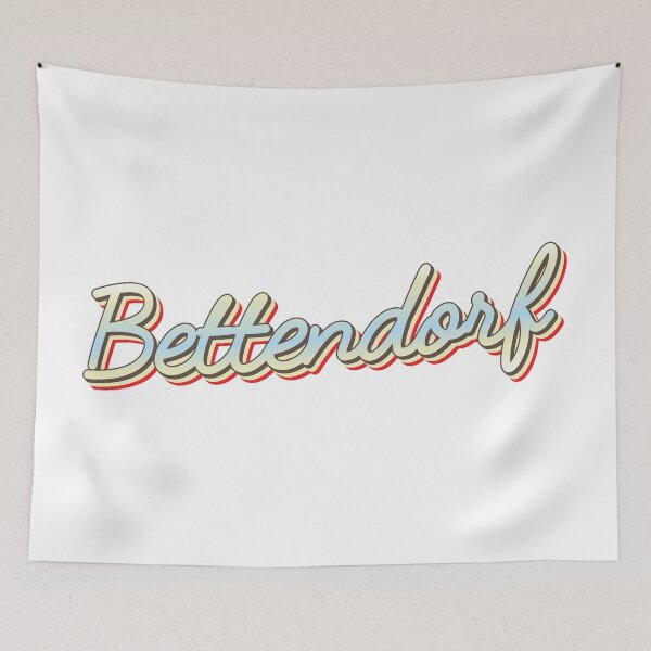 Item preview, Bettendorf College Town Script 1 designed and sold by Lokalista.