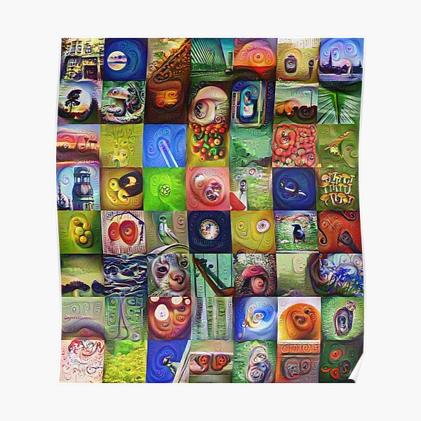 BlackHalt`s Instagram Photos #DeepDreamed Poster