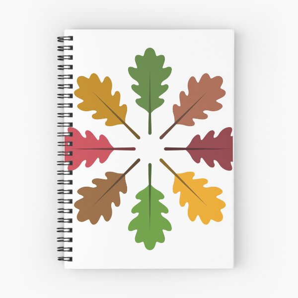 Item preview, Radial Oak Leaves (Autumn Colours) designed and sold by John Uttley.