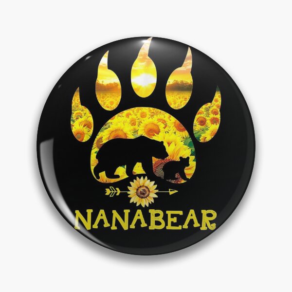 Item preview, Nana Bear Sunflower Funny Mother's Day Gift designed and sold by davidruddca.