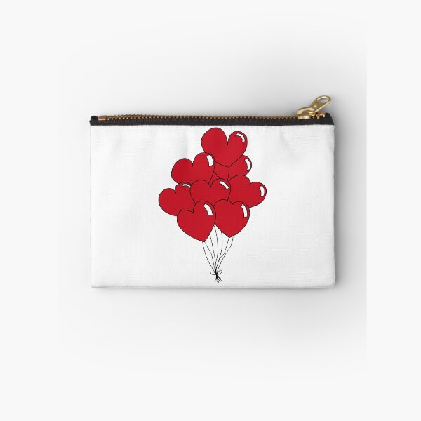 Item preview, red-heart-balloons designed and sold by MyLuckyShot.
