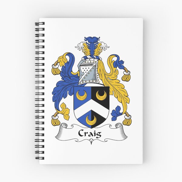 Item preview, Craig Coat of Arms / Craig Family Crest designed and sold by ScotlandForever.