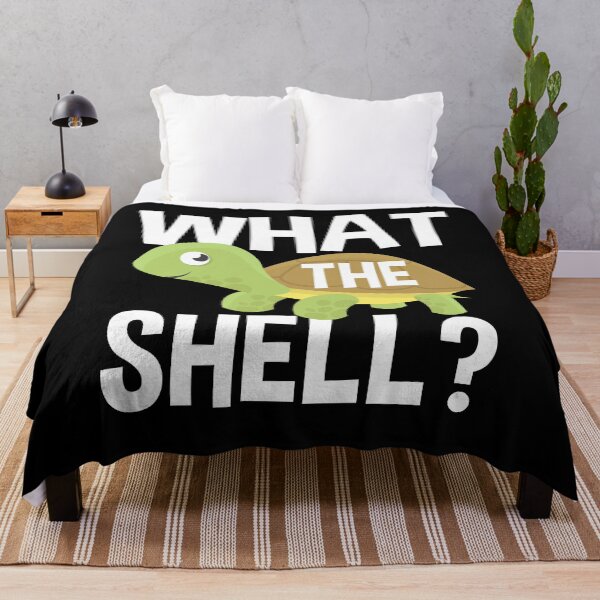 Item preview, What The Shell Cute Sea Turtle designed and sold by ShopTheStyle.