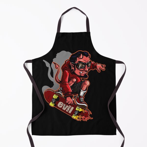 Item preview, Devil On A Skateboard designed and sold by ozumdesigns.