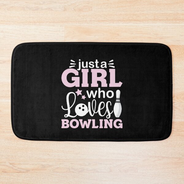 Item preview, Just A Girl Funny Bowling Sport designed and sold by Scratches Tees.