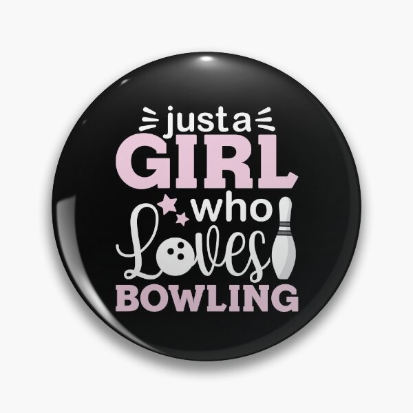 Item preview, Just A Girl Funny Bowling Sport designed and sold by Scratches Tees.