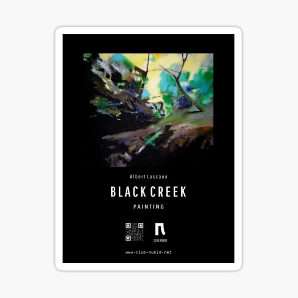 Albert Lascaux BLACK CREEK 1 - 01 Sticker