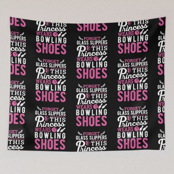 Item preview, Cute Princess Bowling Shoes Funny Bowls designed and sold by Scratches Tees.