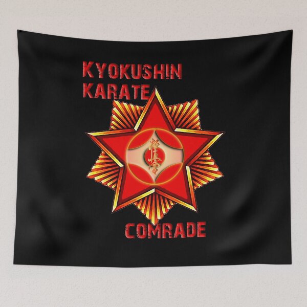 Item preview, Kyokushin Tovarishch - Karate Comrade - Martial Arts Design  designed and sold by Zanshin-Art.
