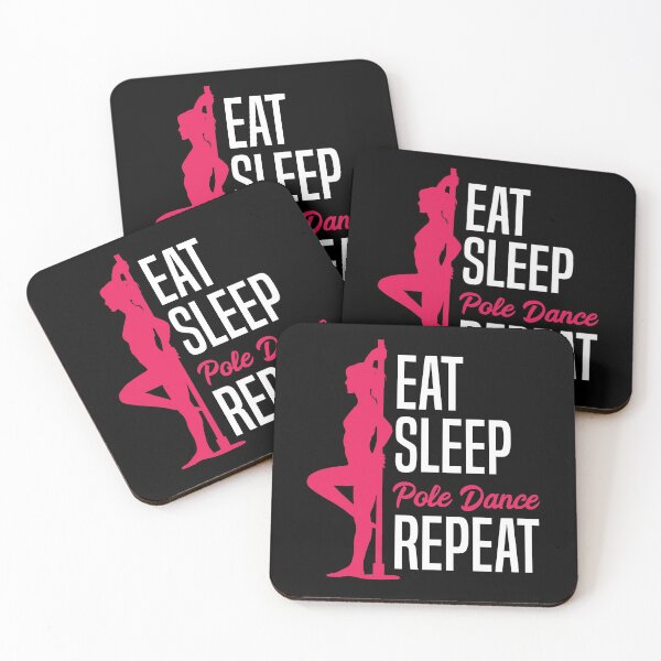 Item preview, Eat Sleep Pole Dance Repeat Pole Fitness Coreography Dance designed and sold by ShopTheStyle.