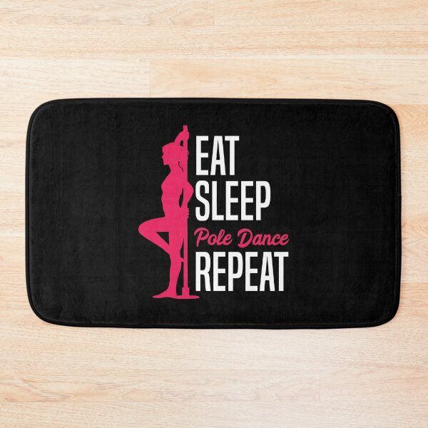 Item preview, Eat Sleep Pole Dance Repeat Pole Fitness Coreography Dance designed and sold by ShopTheStyle.