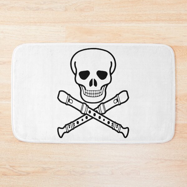 Item preview, Sweet flute pirate flag - funny adventures designed and sold by Xdelacra.