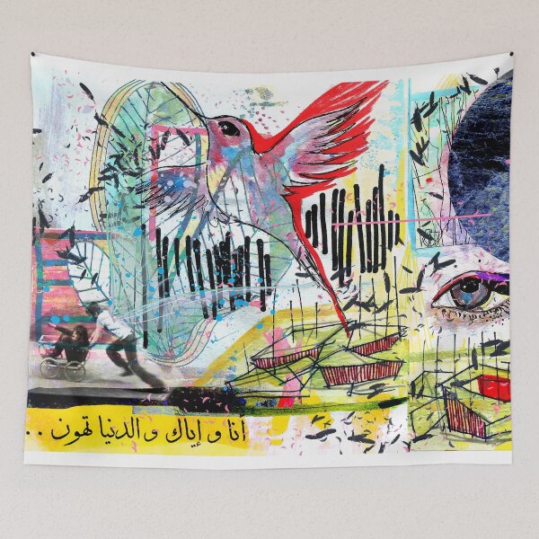Item preview, ART COLLAGE | DIGITAL | № 6 ...انا واياك و الدنيا تهون designed and sold by dana-krystle.