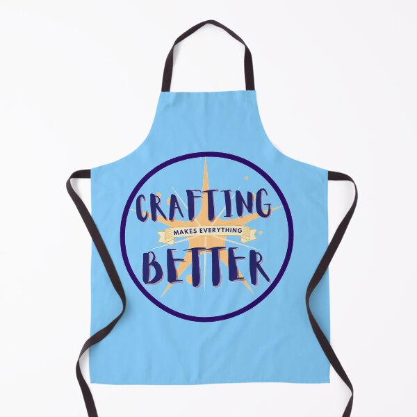 Item preview, Crafting makes everything better badge designed and sold by Manoroma.