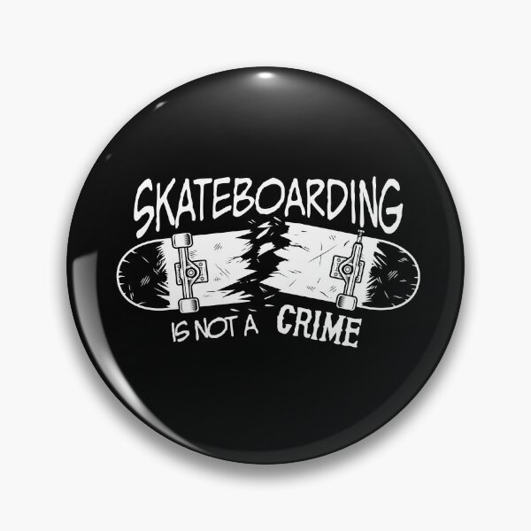 Item preview, Skateboarding is not a crime designed and sold by ozumdesigns.