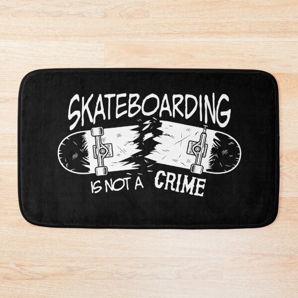 Item preview, Skateboarding is not a crime designed and sold by ozumdesigns.