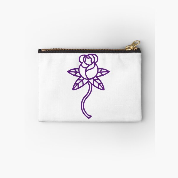 Item preview,  gothic style rose, gothic style purple rose, purple rose designed and sold by angelescar.