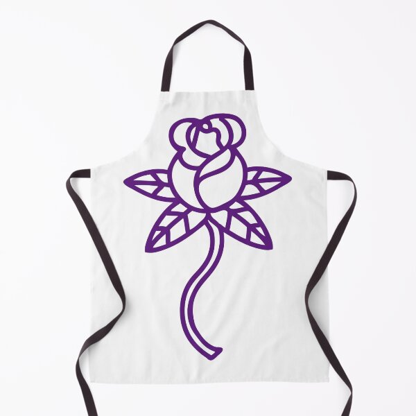 Item preview, gothic style rose, gothic style purple rose, purple rose designed and sold by angelescar.