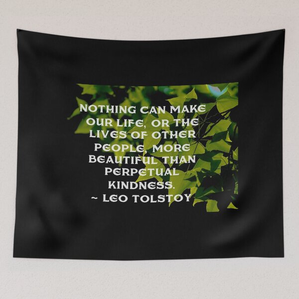 Item preview, Kindness Leo Tolstoy designed and sold by Emilyromrell.