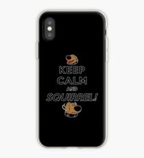 Keep Calm and SQUIRREL iPhone Case