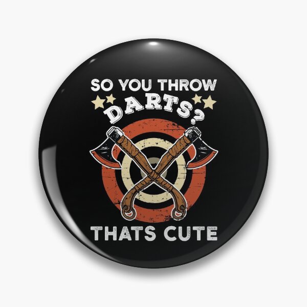 Item preview, Throw Darts Funny Axe Throwing designed and sold by Scratches Tees.