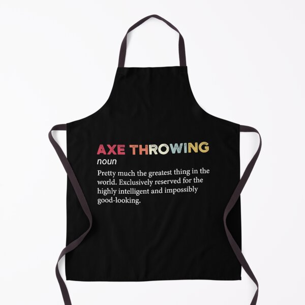 Item preview, Axe Throwing Vintage Noun Definition designed and sold by Scratches Tees.