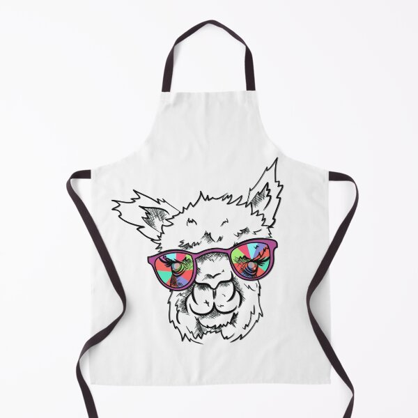 Item preview, A llama with cool glasses designed and sold by brunsch-print.