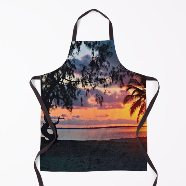 Item preview, Tropical Sunset Beach Palm Trees Panorama designed and sold by worldways.