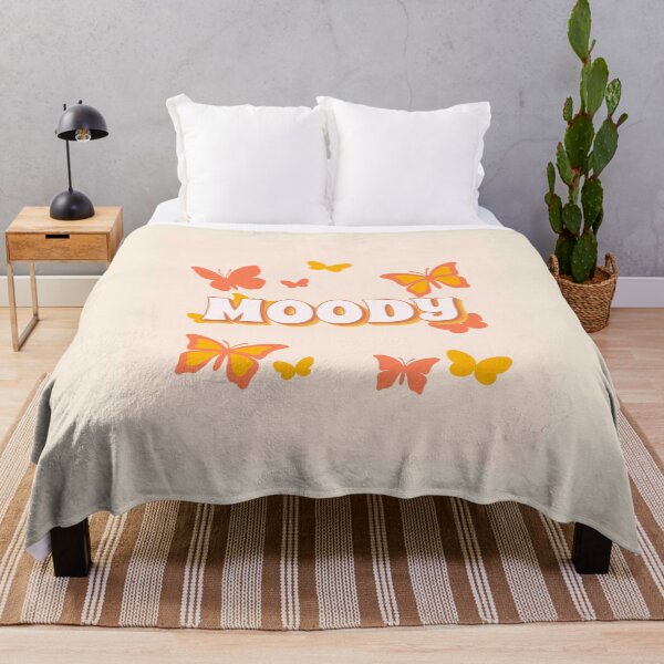 Item preview, Moody Funny Flower and Butterfly Design designed and sold by boopsblunt.