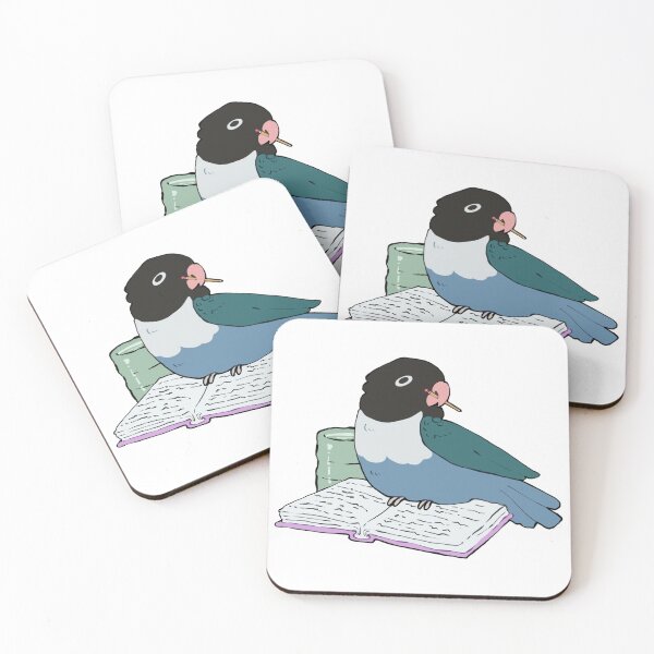 Item preview, Masked Lovebird Study Buddy designed and sold by Alice Cheng.