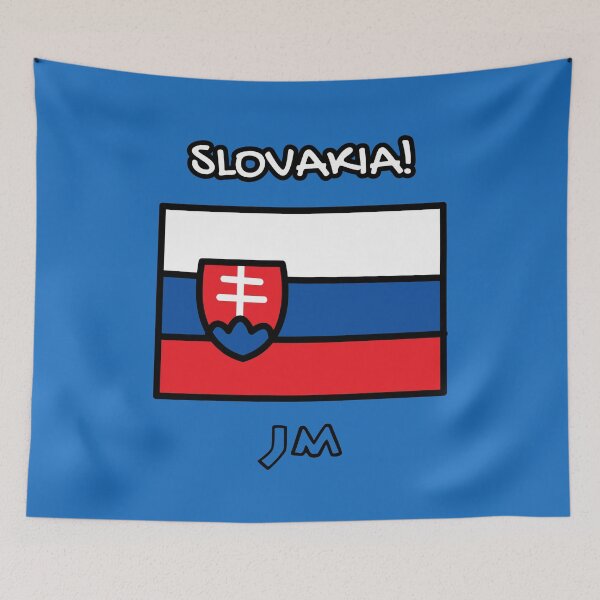Item preview, Slovakia Blue Flag designed and sold by jesumedina.