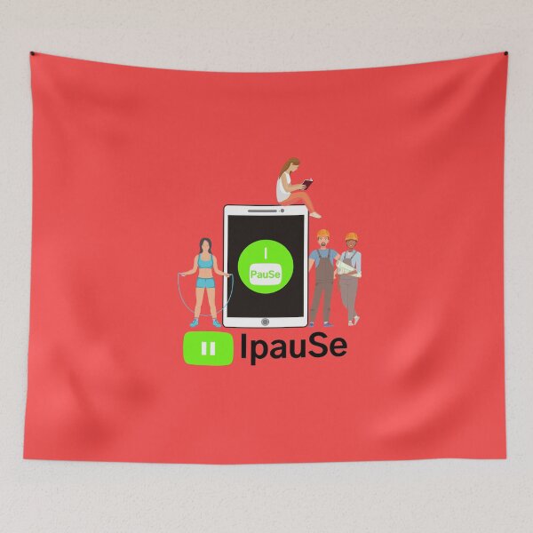 Item preview, IpauSe #SocialMediaDistance designed and sold by MrJean.