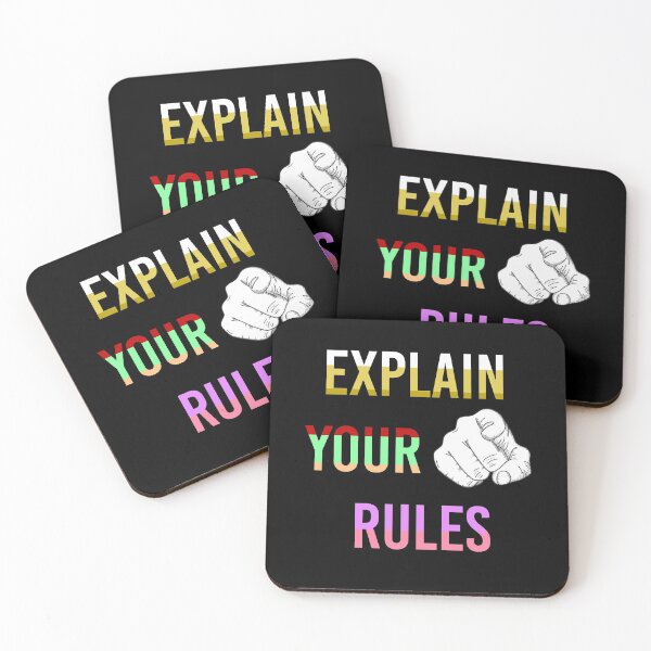 Item preview, Explain your rules designed and sold by Djalane.