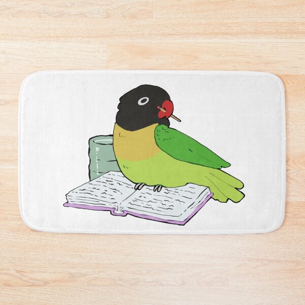 Item preview, Yellow Collared Lovebird Study Buddy designed and sold by Alice Cheng.