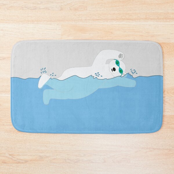 Item preview, Swimming Polar Bear designed and sold by grumpyteds.