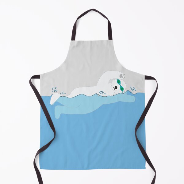 Item preview, Swimming Polar Bear designed and sold by grumpyteds.