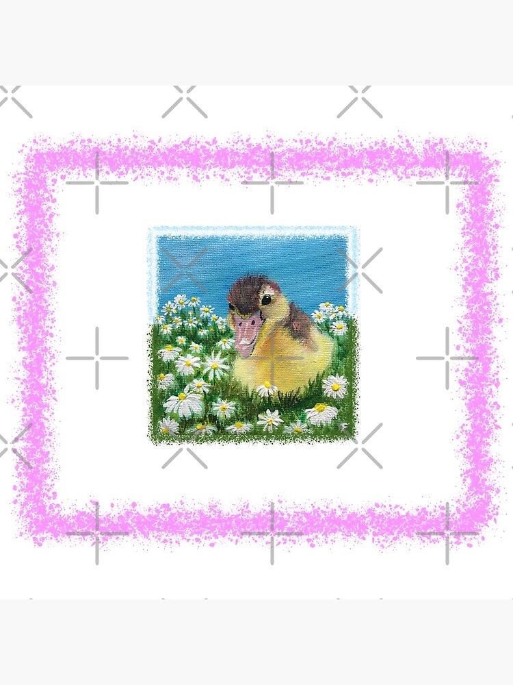 Thumbnail 5 of 5, Coasters (Set of 4), Pink Border Print of Original Acrylic Painting designed and sold by zenflowcreative.
