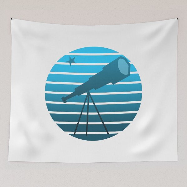 Item preview, Telescope Blue Sunset Vintage designed and sold by doucelune.