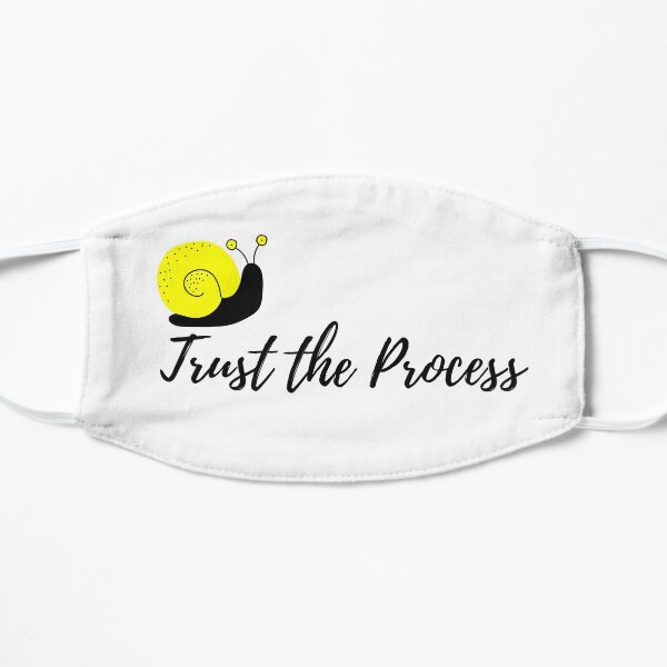 [Positive Affirmations] Trust The Process  Flat Mask