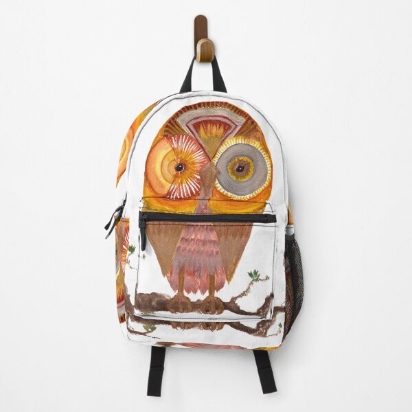 Item preview, Cute Golden owl watercolor illustration designed and sold by Pragonette.