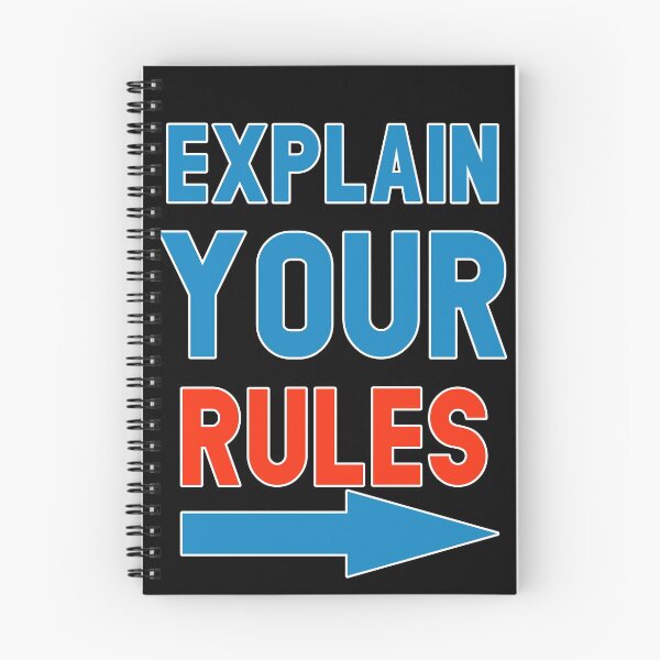 Item preview, Explain Your Rules designed and sold by goodshoping.